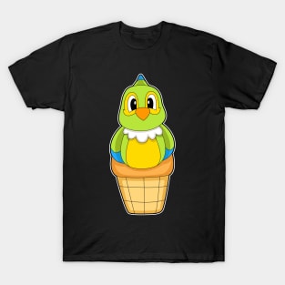 Parrot Ice cream cone T-Shirt